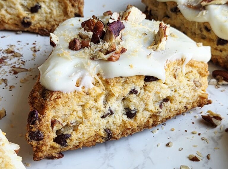 The Best Italian Cream Cake Scones